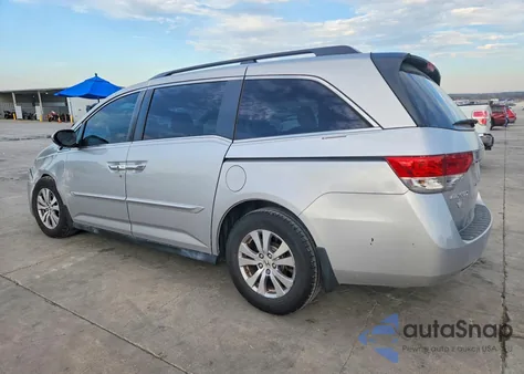 2015 Honda Odyssey Exl z USA, uszkodzony, nr VIN 5FNRL5H68FB008166